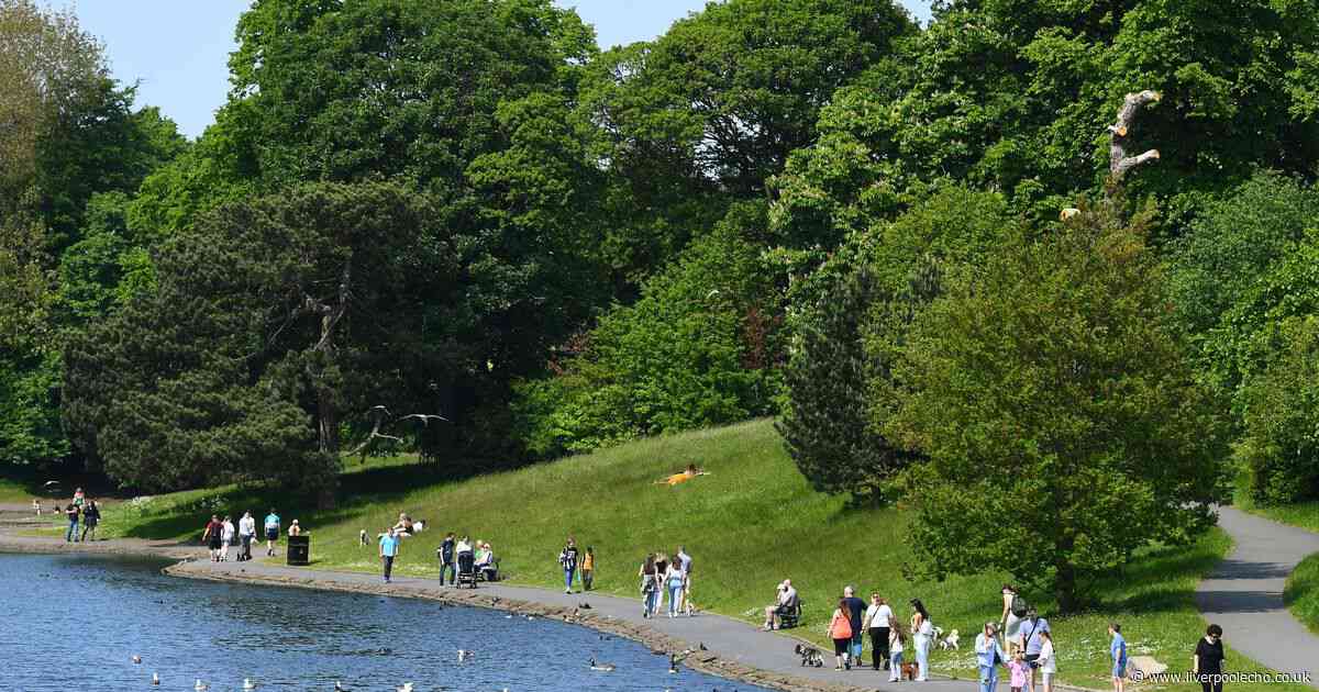 Temperatures drop in Liverpool but sunshine remains