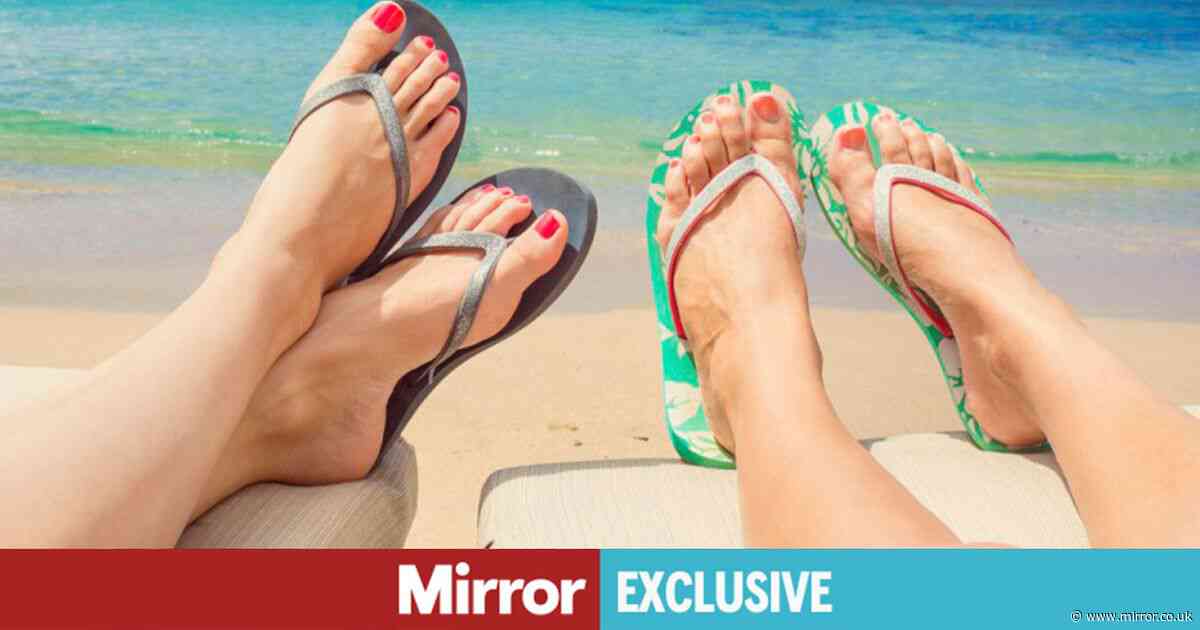 Podiatrist's warning to anyone wearing flip-flops during heatwave