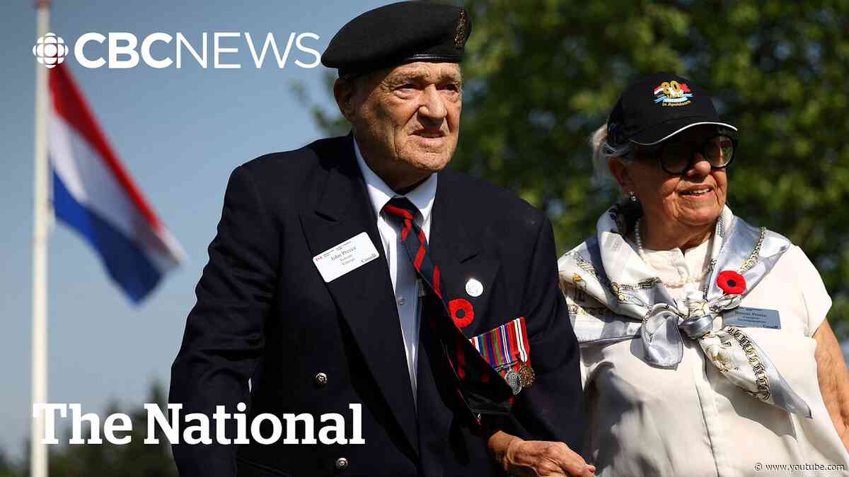 Dutch honour the Canadians who freed them from the Nazis
