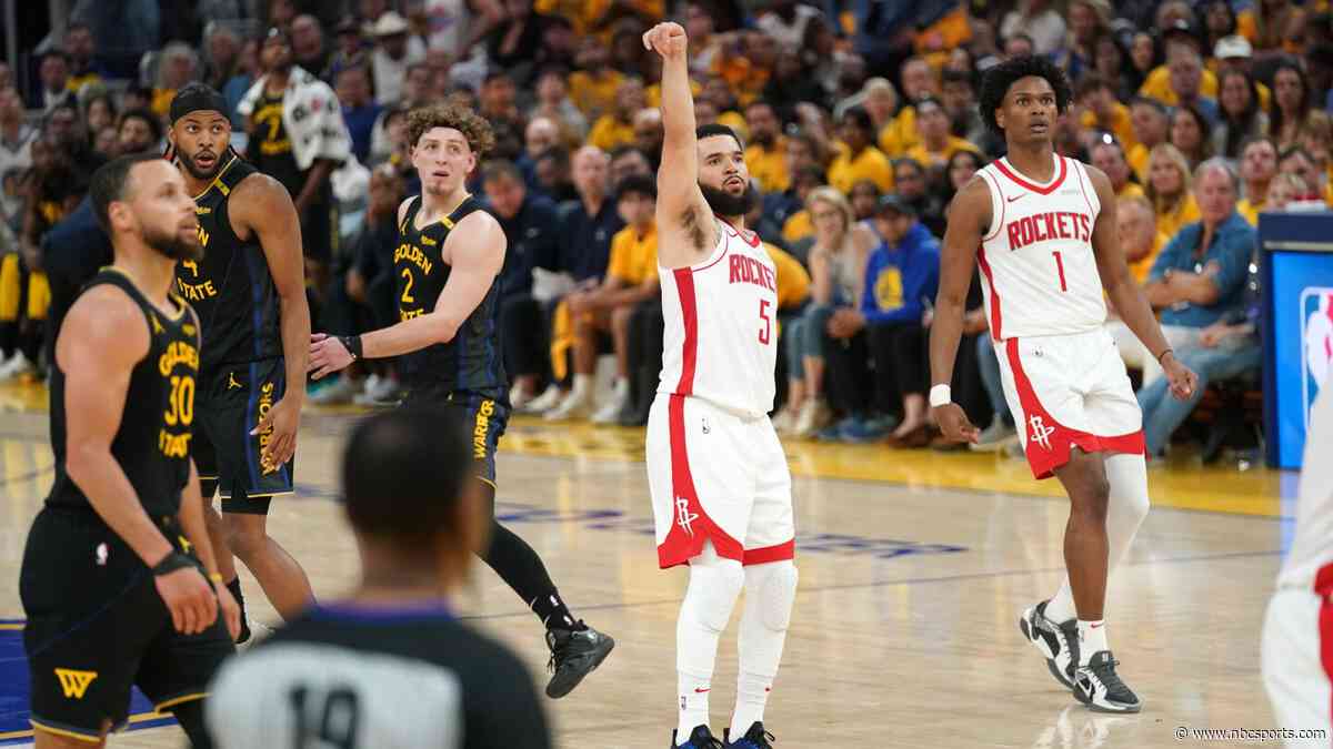 Fred VanVleet and the Rockets force a deciding Game 7 by beating the Warriors 115-107 in Game 6