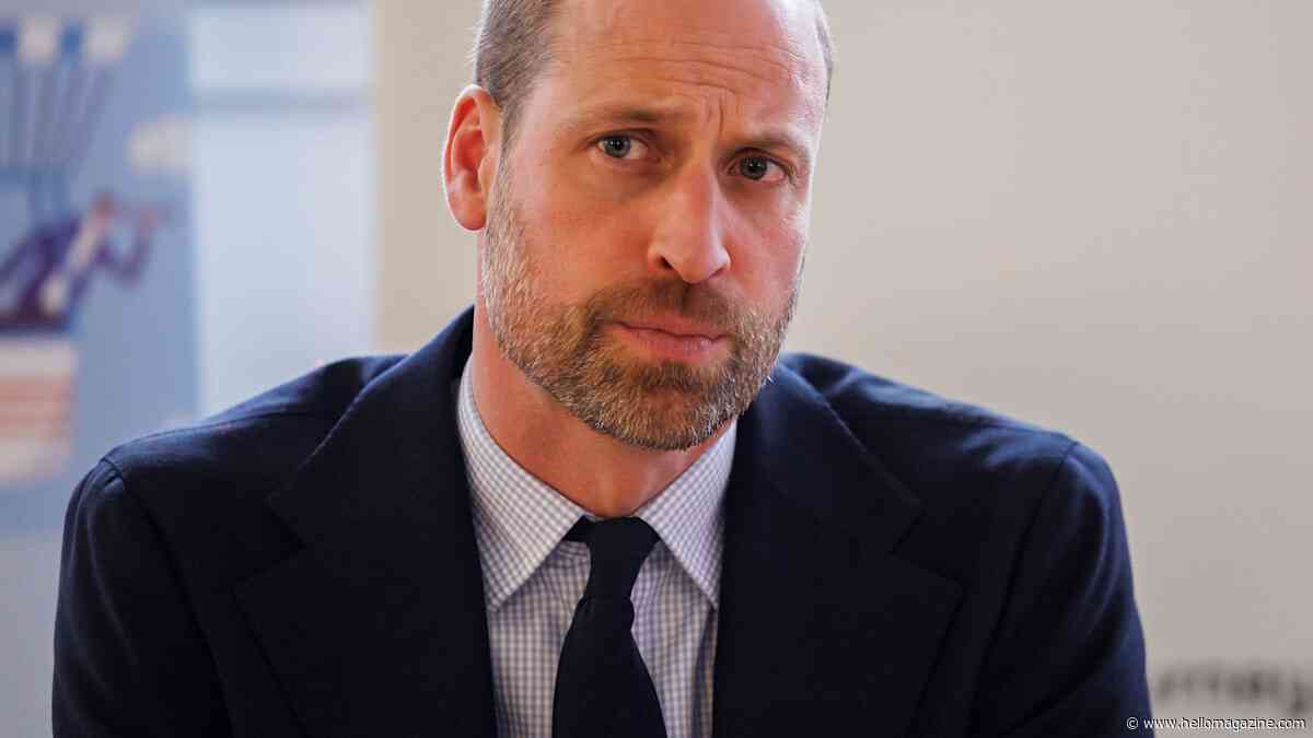 The one time Prince William wore black to a funeral - and it wasn't the late Queen's