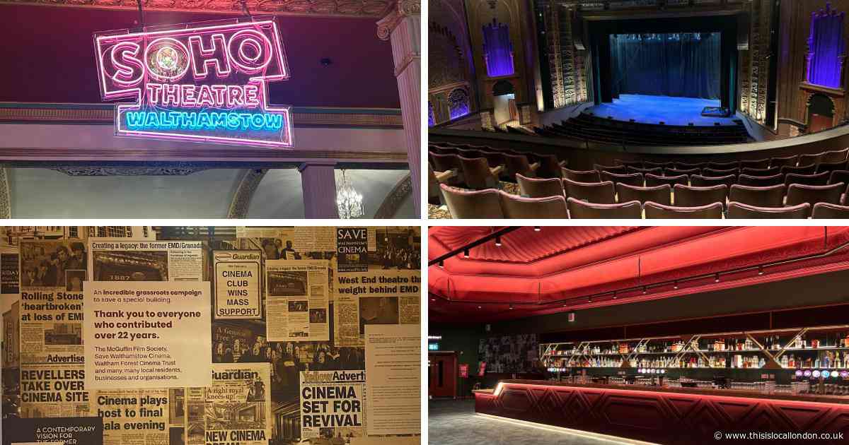 'I toured the stunning London theatre restored and reopening after 50 years'