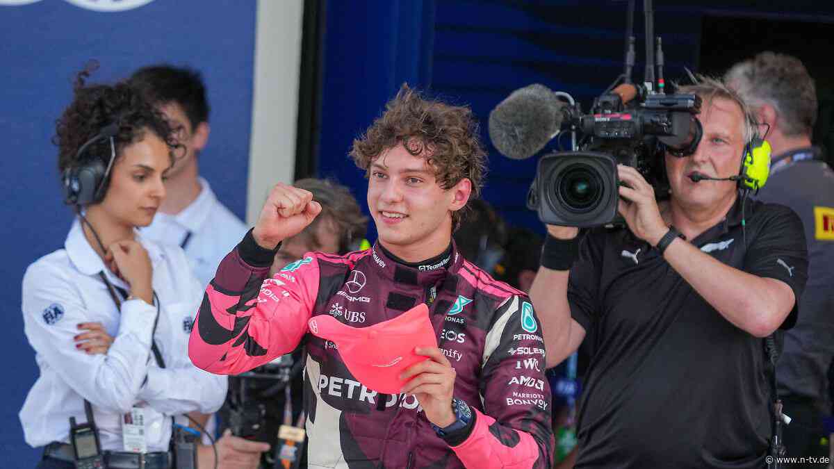 Italien wartet auf die Erlösung: Super-Teenager Kimi Antonelli mischt die Formel 1 auf