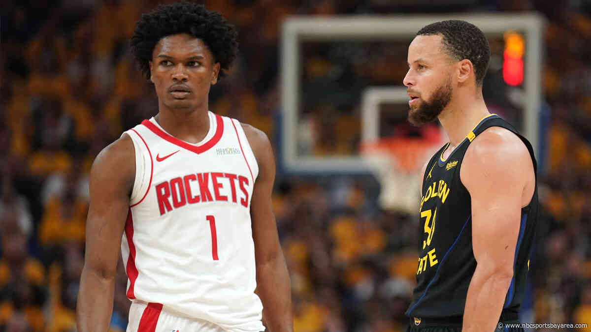 Amen Thompson enjoyed silencing ‘annoying&#39; Warriors fans in Rockets&#39; Game 6 win