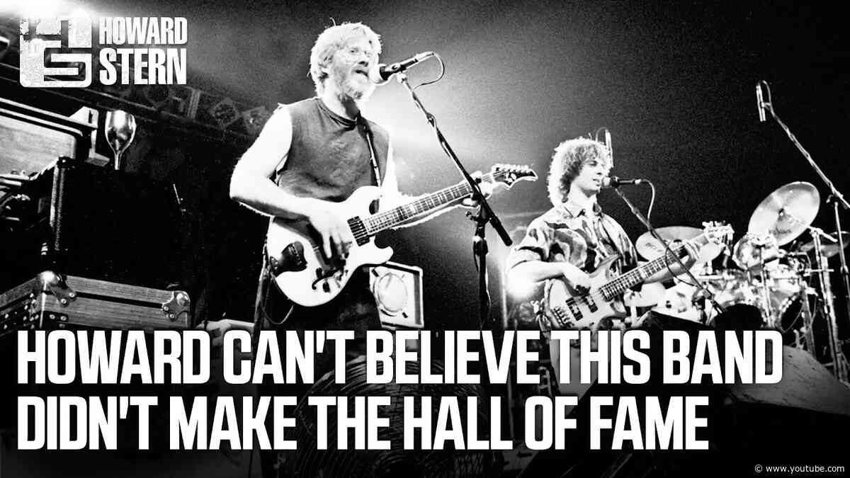 Howard Stern Can't Believe This Band Didn't Get Inducted Into the Rock & Roll Hall of Fame