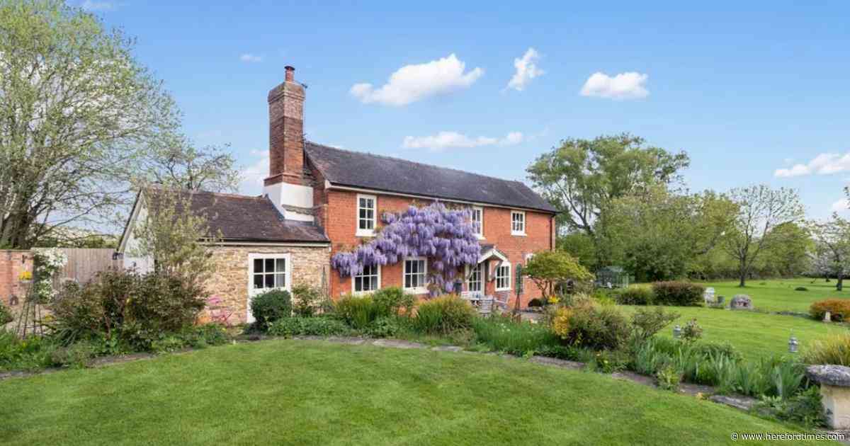Charming 16th century cottage being sold with 1.5 acres of land