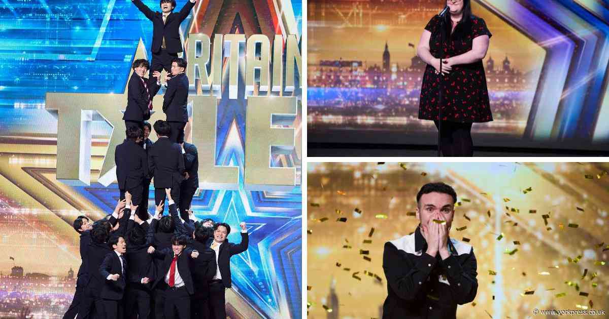 Who are the 8 acts on Britain’s Got Talent 2025 second live semi-final tonight?