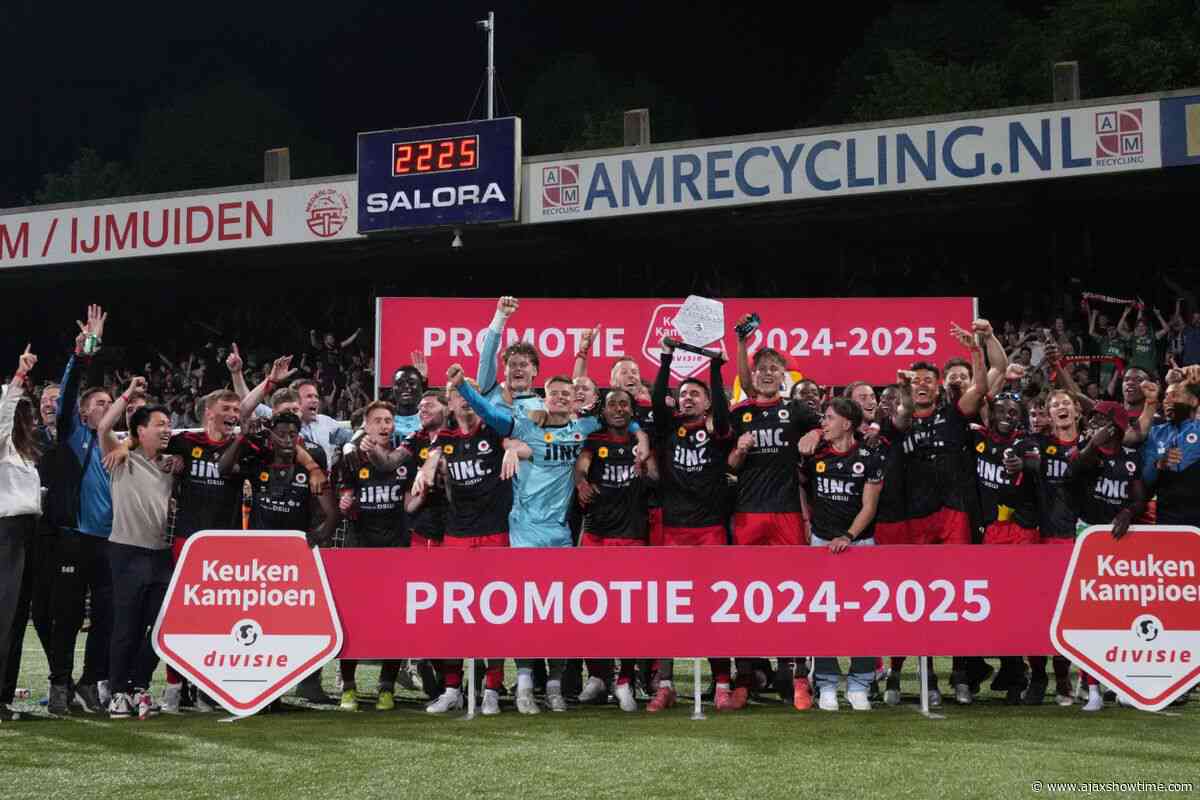 Excelsior promoveert naar Eredivisie na ruime zege in eigen huis