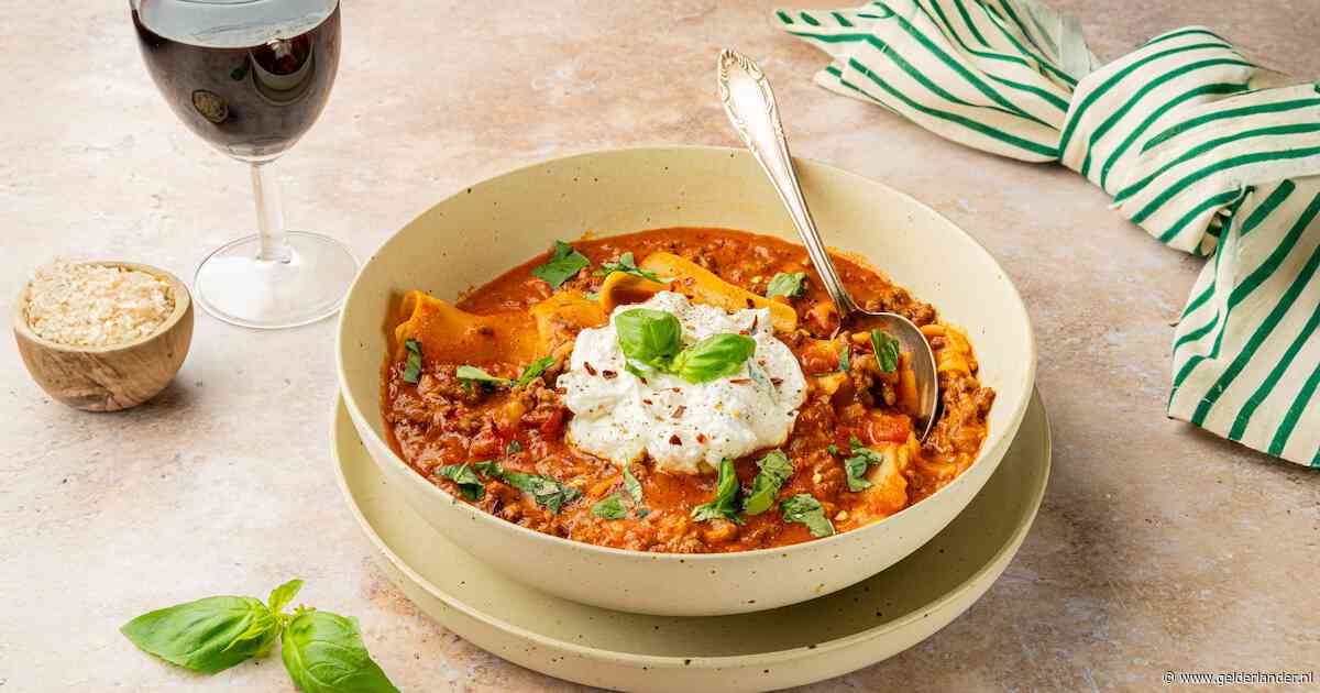 Wat Eten We Vandaag: Lasagne maaltijdsoep