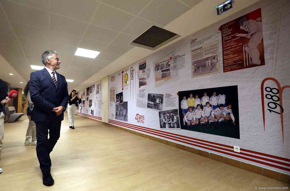 On a visité avec Gérard Holtz l’exposition "Il était une première fois" consacrée aux 40 ans du stade Louis-II