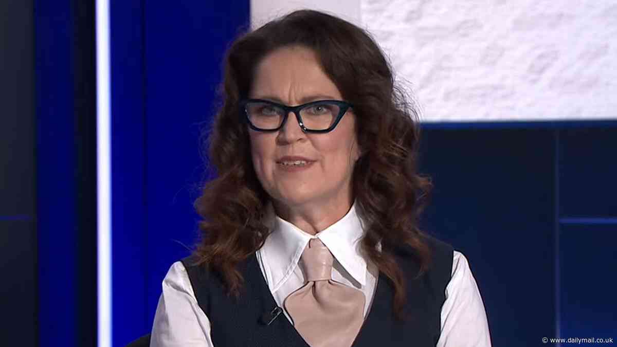 ABC's Annabel Crabb sparks fierce debate over bold election night fashion statement alongside Antony Green: 'What is she wearing?'