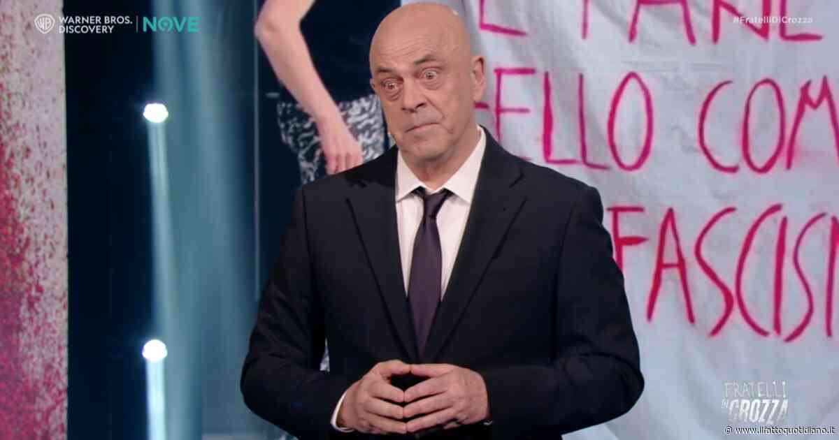 Meloni, Panettieri, antifascisti e Trump: le nuove dinamiche della settimana nel monologo di Crozza