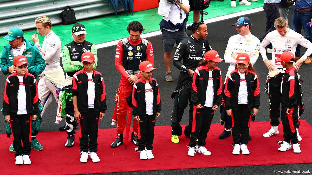 Who is the tallest Formula One driver? Our unique chart shows who towers over the rest of the paddock and who is smallest - with Lewis Hamilton left in the shade