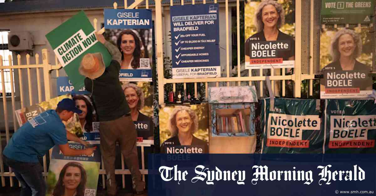 Relative calm as thousands turn out to vote in Sydney’s marginal seats