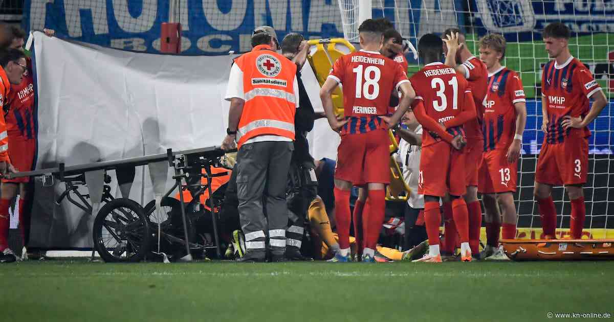 VfL-Abstieg: Verletzung von Heidenheim-Torwart überschattet Abstiegsduell