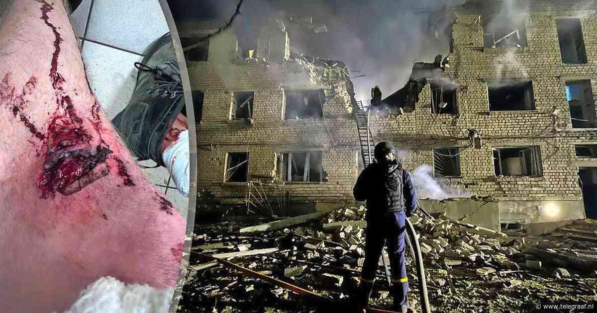 Nederlander gewond bij Russische drone-aanval in Oekraïne: ’Ik voelde de explosie achter me’