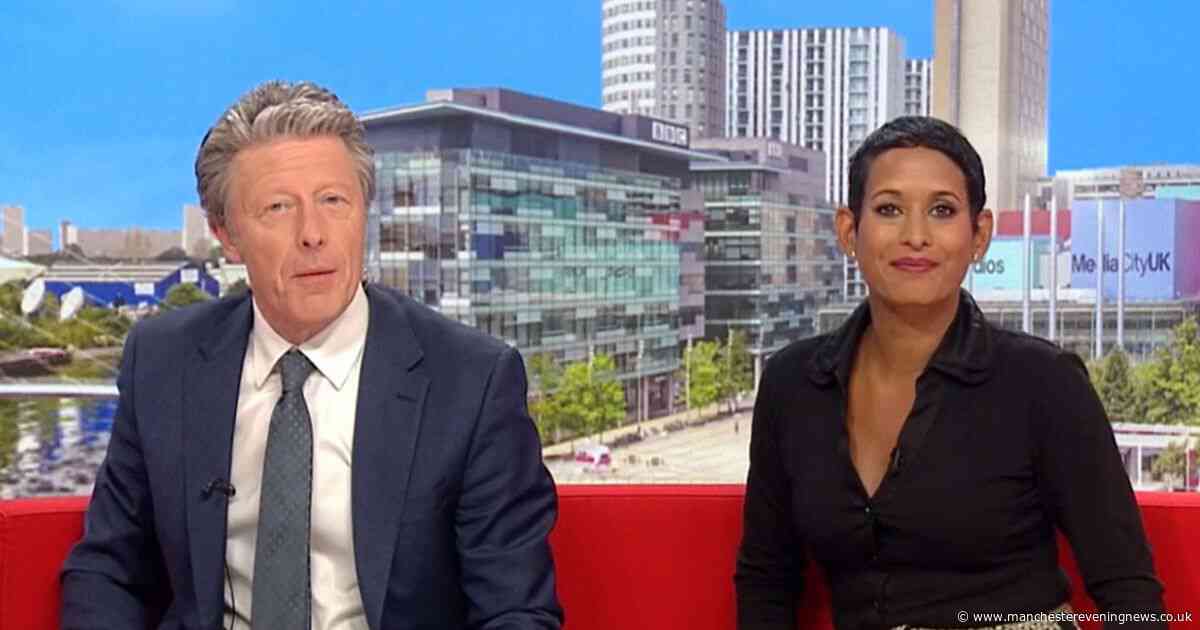 BBC Breakfast star tells Naga Munchetty 'sorry' after wardrobe mishap exposed