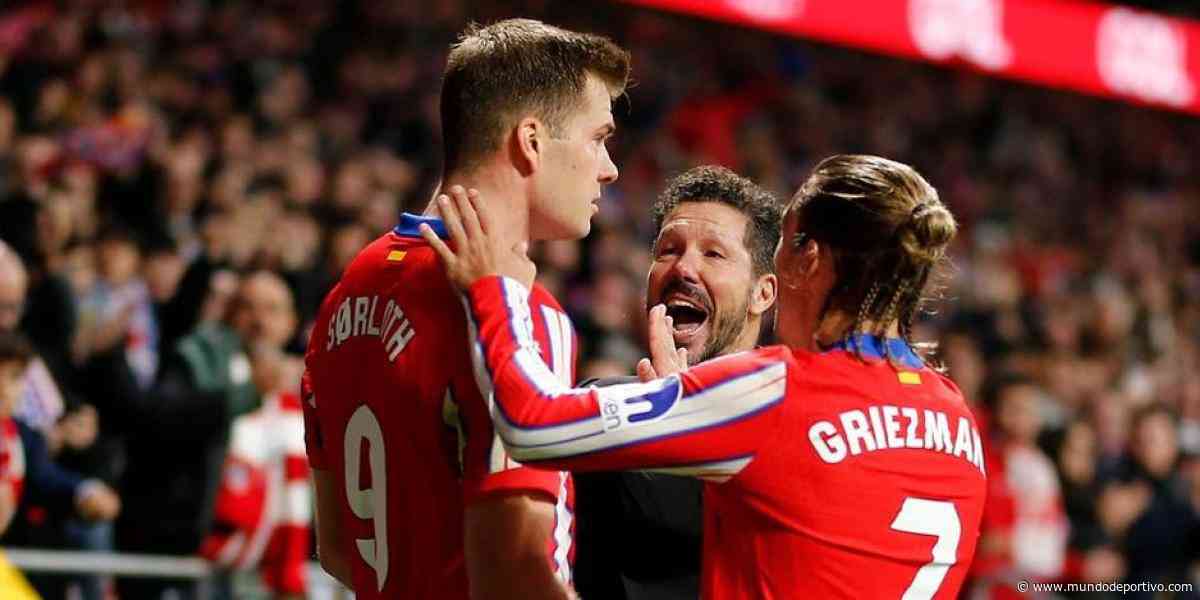 Simeone desveló quién acompañará a Julián en ataque ante el Alavés