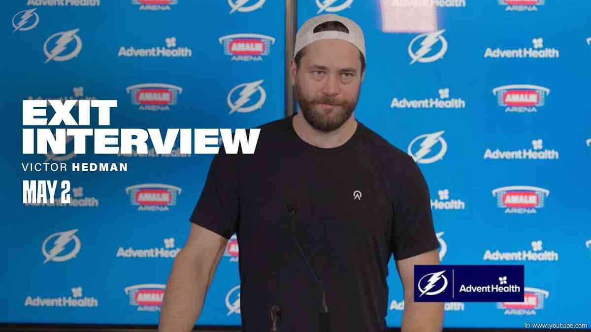 Victor Hedman | Exit Interview 24-25