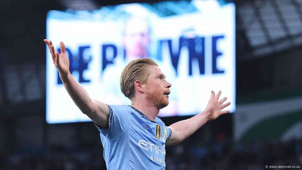 Kevin De Bruyne in the dark over Club World Cup place as Manchester City winger Jeremy Doku claims captain can still compete with the elite