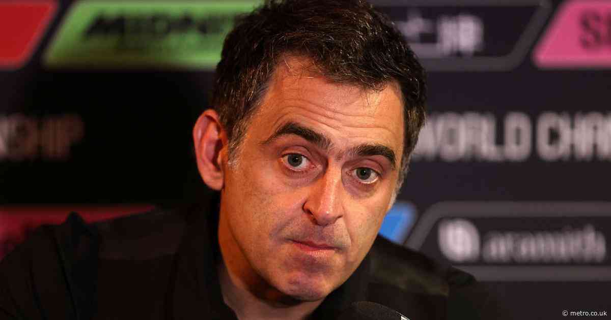 Ronnie O’Sullivan reveals plan for ‘new life’ in move away from UK
