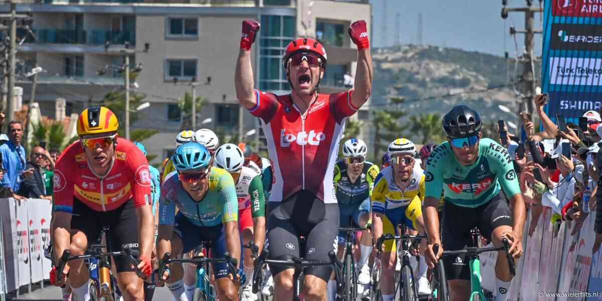 Eindelijk raak: Elia Viviani snelt in Ronde van Turkije naar eerste zege in tenue van Lotto