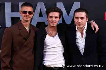 Beckham feud update: did Brooklyn bury the hatchet with Romeo at dad David's birthday bash?