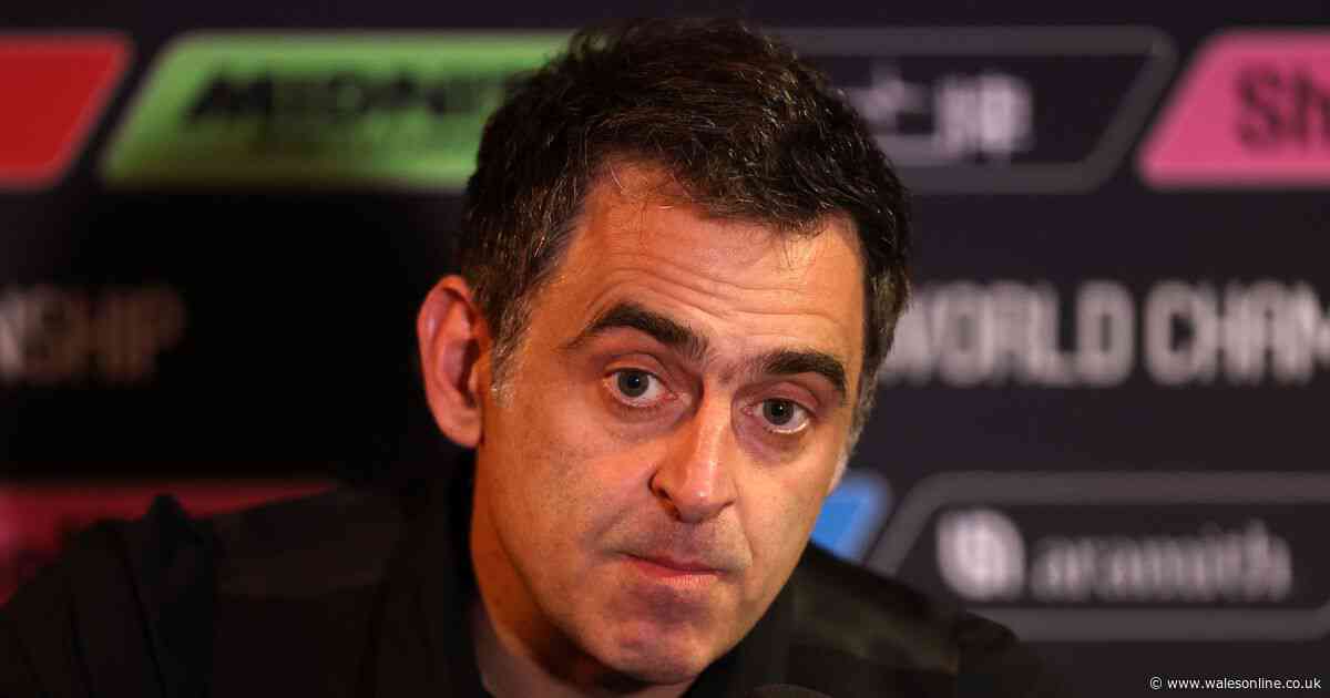 Ronnie O'Sullivan makes major announcement as he admits he's planning to leave the UK