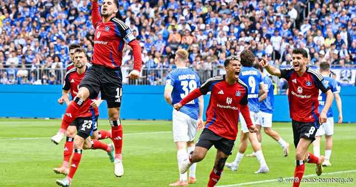 Sieg in Darmstadt: HSV dicht vor Bundesliga-Rückkehr