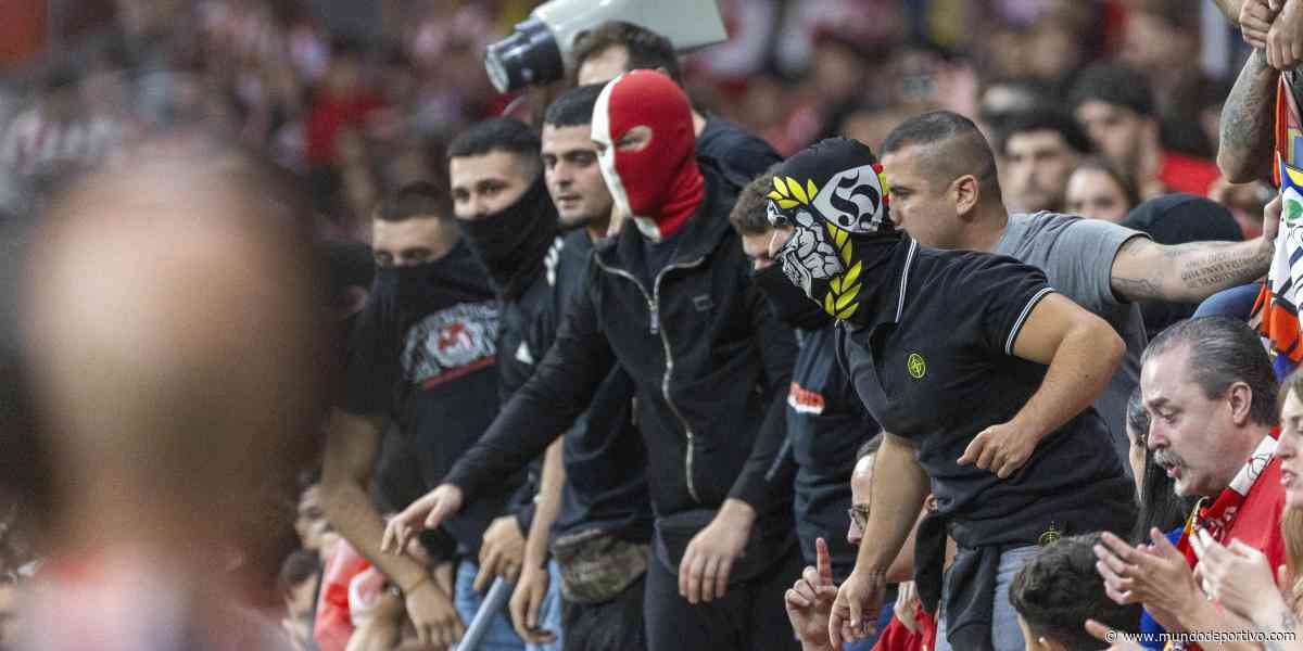 118 ultras del Atlético identificados y devueltos a Madrid por incidentes en Vitoria