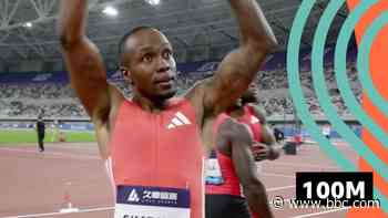 Simbine wins 100m with Azu seventh