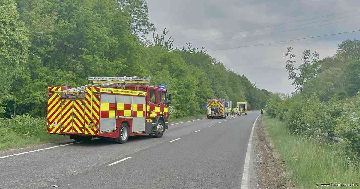 Recap: Crash closes main road