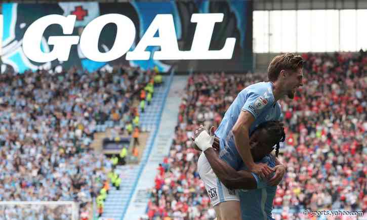 Rudoni double sends Coventry past Middlesbrough and into the playoffs