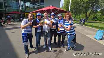 MSV-Fans feiern den Aufstieg