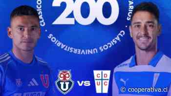 U. de Chile y U. Católica protagonizan el clásico estudiantil 200