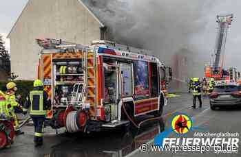 FW-MG: Küchenbrand, eine Bewohnerin mit Rauchgasvergiftung