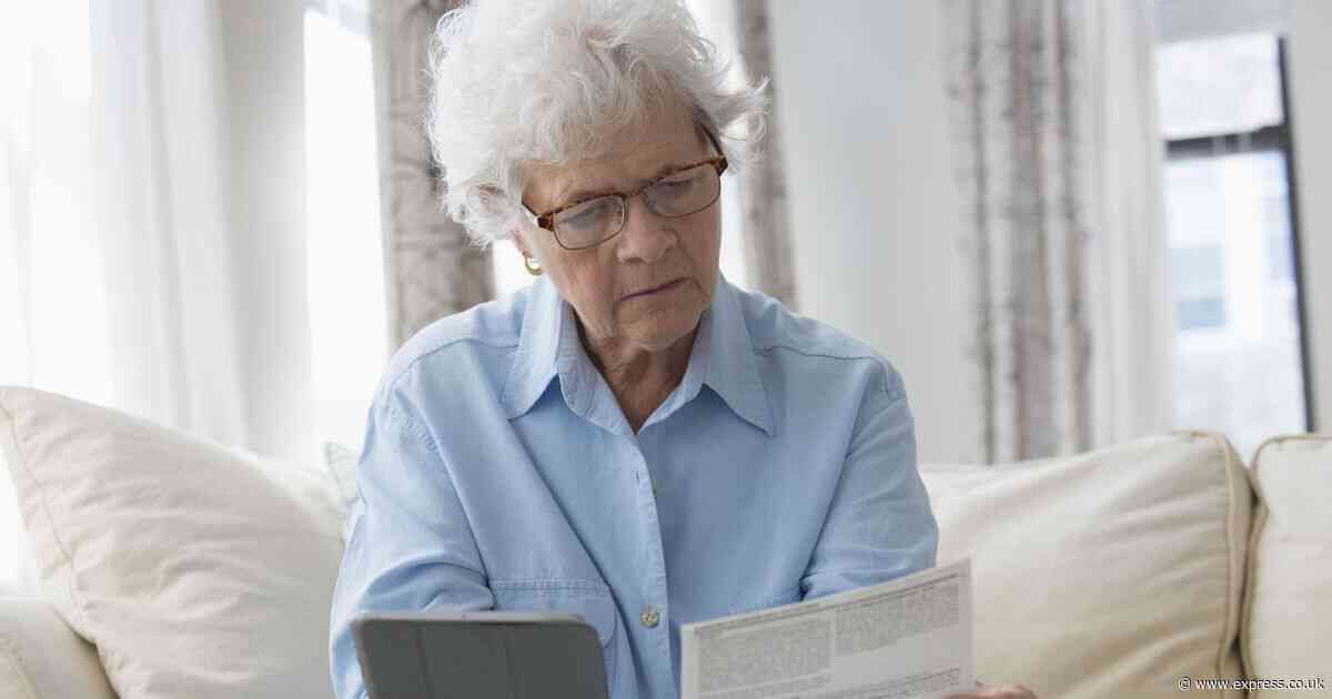 DWP alert as older people could risk losing out on £441 a month
