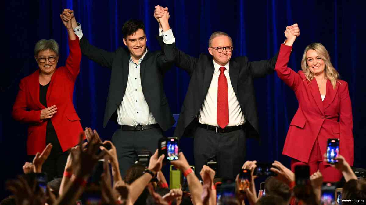 Albanese’s Labor wins landslide victory in Australian election