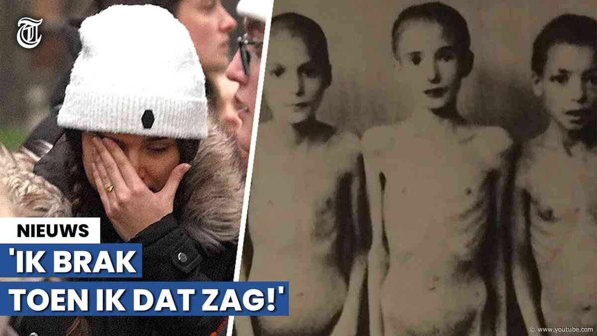 Schokkende ervaring Nederlandse jongeren in Auschwitz: ‘Ben er misselijk van’