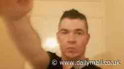 Pictured executing a Hitler salute, the far-right extremist who claimed feminism is a 'cancer', idolised school shooters and plotted crossbow massacre on streets of Leeds