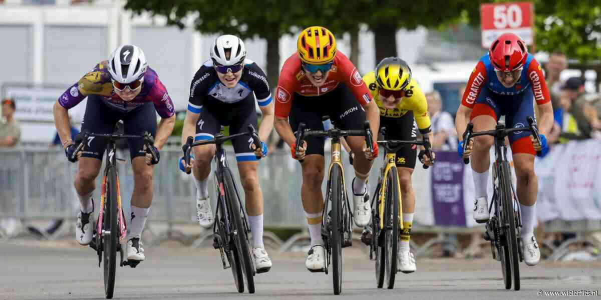 Marta Lach schenkt SD Worx-Protime zege in Festival Elsy Jacobs, Eva van Agt net naast podium