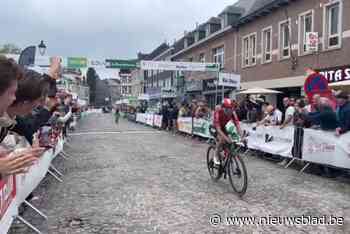 Hij blijft zich tonen: Lotto-talent Jarno Widar is de beste in Belgische eendagskoers Flèche Ardennaise