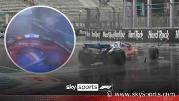 DISASTER for Leclerc as he crashes out before Sprint even begins!