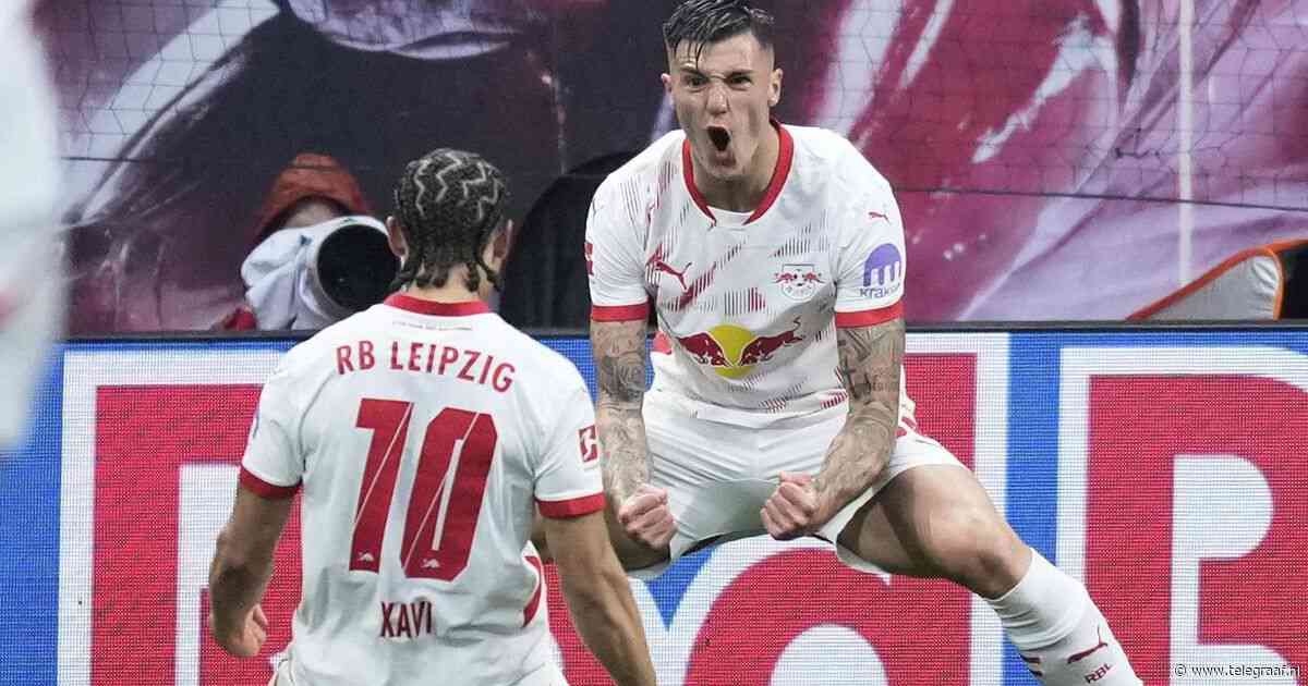 Xavi Simons zet met Leipzig in laatste seconde streep door officiële kampioensfeest van Bayern München
