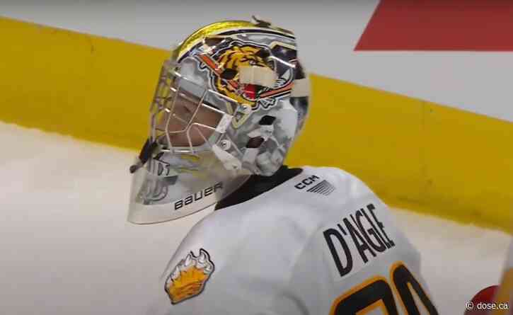 Gabriel D’Aigle: young Quebec goalie dreams of being drafted by the CH