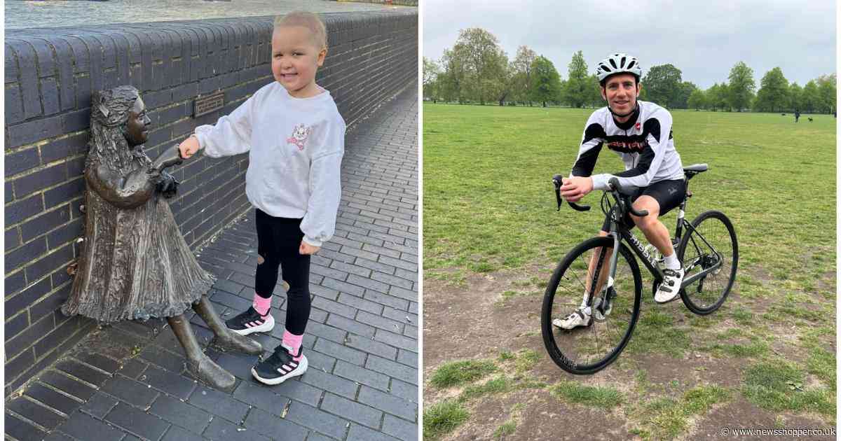 Beckenham super-dad's challenge for friend’s daughter battling cancer