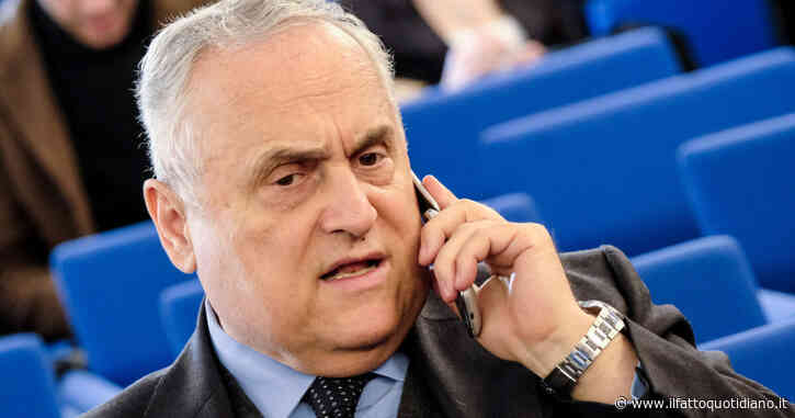 “Mi hanno clonato il cellulare, attacco gravissimo”: Lotito presenta denuncia per la telefonata virale in cui sfotte i giocatori della Lazio