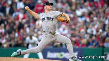 Yanks' Schmidt (side) scratched, IL not expected