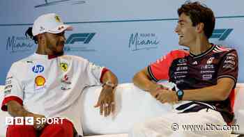 'Not nice' to see Hamilton struggling - Russell
