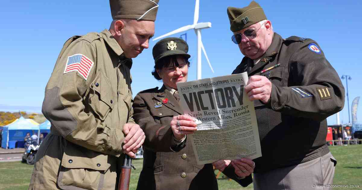 16 Pictures as the community gathers in Blyth to celebrate 80th anniversary of VE Day
